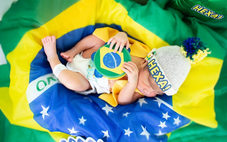 “Minha Primeira Copa do Mundo”: time de bebês do Hospital César Cals entra em campo