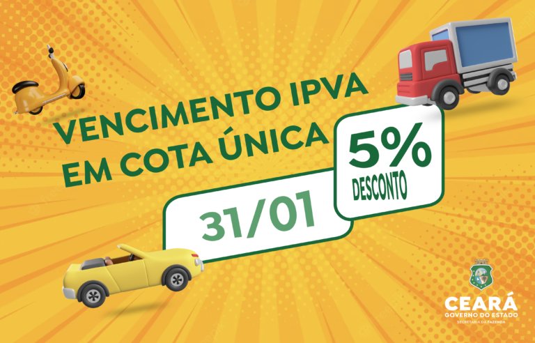 Cota única do IPVA 2023 vence nesta terça-feira (31)